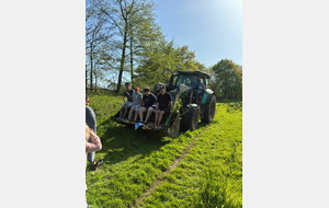 Petite balade en tracteur