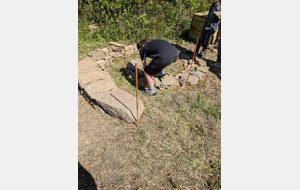 Le chantier avec les muraillers